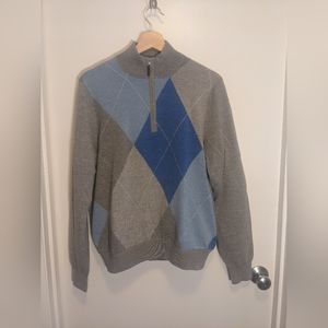 Baruffa Merino Quarter Zip Windsweater | Fairway & Greene | Men's Small